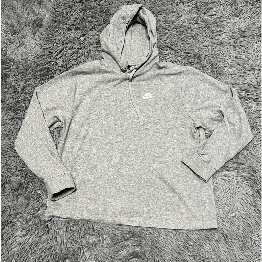 Nike hooded shirt ladies medium